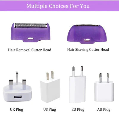 SouqNova™Purple Epilator – آلة إزالة الشعر البنفسجية