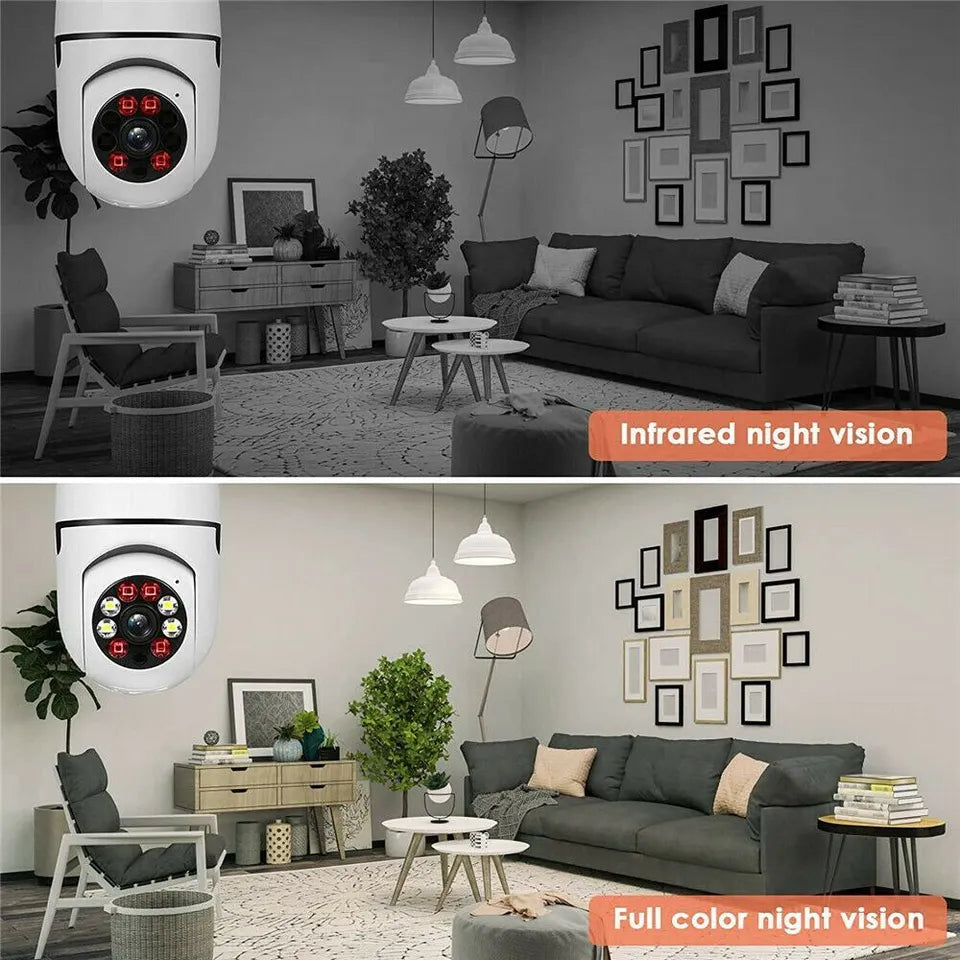 SouqNova™ Night Vision Wireless Bulb Camera